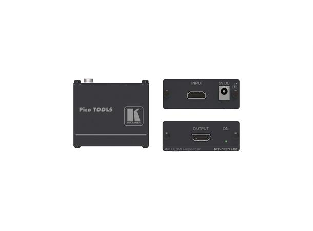 Kramer HDMI Repeater - 4K60 (4:4:4) HDMI 2.0 HDCP 2.2 - 18 Gbps 